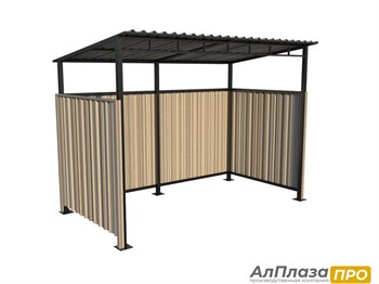 Контейнерная площадка для ТБО "MONO" (2 контейнера)