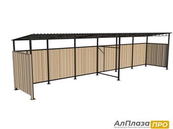 Контейнерная площадка для ТБО "MONO" (6 контейнеров)