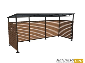 Контейнерная площадка ТБО "FORESTER LITE" (3 контейнера)