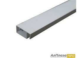 Профиль МС-БАЗА 10*25*3000 основной Белый