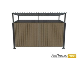 Дверь одностворчатая для ограждения ТБО серии 