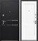 Дверь входная Luxor 2мм Букле Черный ПП Вайт Царга 9656