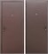 Дверь входная СтройГост 5 Внутреннее открывание Медный Антик/Медный антик (960 мм, Левая) 9789-960L