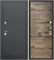 Дверь входная ISOTERMA Серебро Дуб пацифик (860 мм, Левая) 9705-860L