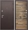 Дверь входная Толстяк Букле Шоколад Дуб пацифик (860 мм, Правая) 9699-860R