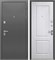 Дверь входная Luxor 2мм Cеребро Астана милки (960 мм, Правая) 9658-960R
