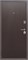 Дверь входная ГАРДА mini Медный Антик/Медный Антик (860*1800 мм, Левая) 9652-860-1800L