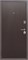 Дверь входная ГАРДА mini Медный Антик/Медный Антик (960*1800 мм, Левая) 9652-960-1800L