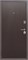 Дверь входная ГАРДА mini Медный Антик/Медный Антик (960*1900 мм, Левая) 9652-960-1900L