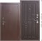 Дверь входная ГАРДА mini Медный Антик/Венге (960*1800 мм, Правая) 9651-960-1800R