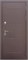 Дверь входная Толстяк Медный Антик/Белый Ясень (860 мм, Правая) 10874-860R