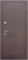 Дверь входная Толстяк Медный Антик/Белый Ясень (860 мм, Левая) 10874-860L