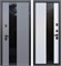 Дверь входная Luxor Termo 5 Light Серый/Эмалит Белый (860 мм, Правая) 10399-860R