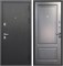 Дверь входная Толстяк Букле Черный/Ясень Графит Эмаль (960 мм, Правая) 10382-960R