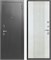 Дверь входная NOVA Антик Серебро/Белый Ясень (860 мм, Левая) 10372-860L