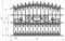 Забор кованый МЗК-20 (1500*2295) 3187
