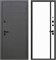 Дверь входная 9 см "Smart 4" с электронным замком Серый Графит/Эмалит Белый 11851