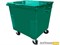 Контейнер металл 1 100л. для ТБО, С КРЫШКОЙ, на колёсах